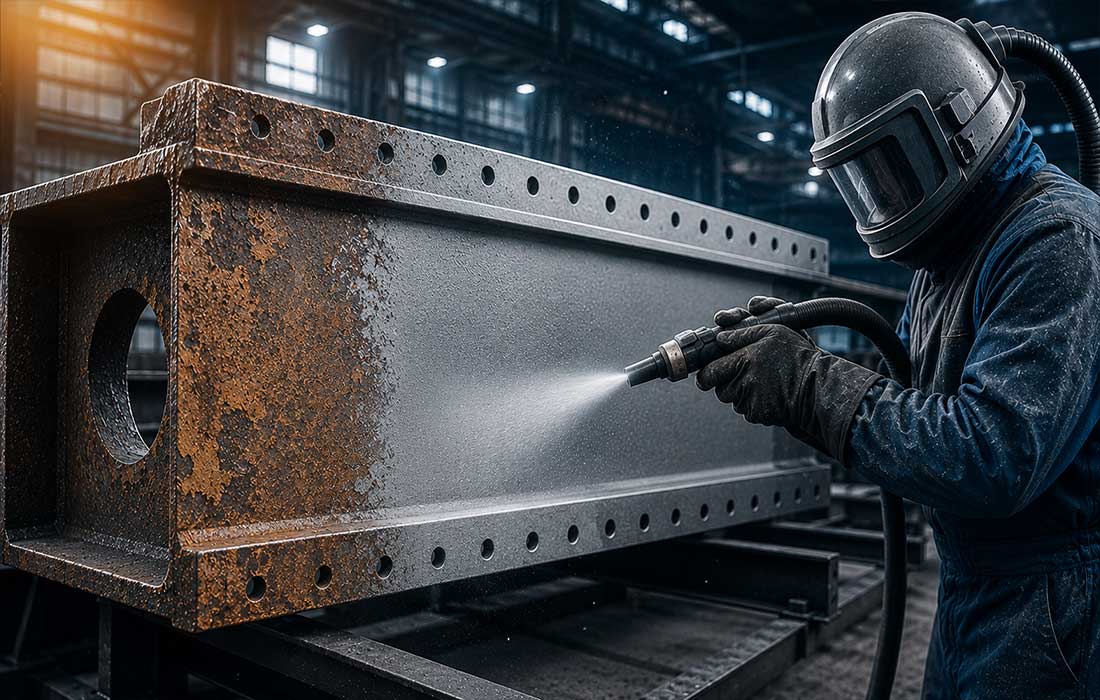 Metal Yüzey Kumlama Hizmeti